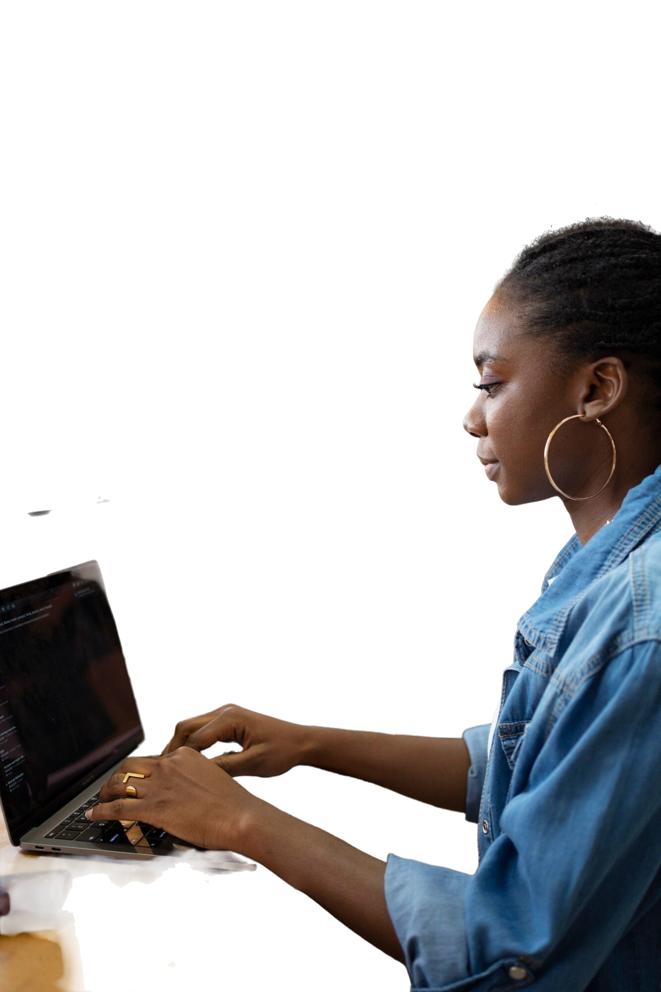 Home lifestyle woman office